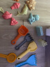 纽奇 【主推】儿童沙滩玩沙套装堆沙运沙水桶铲子宝宝户外戏水玩具 沙滩玩具19件套[模具/颜色随机] 晒单实拍图