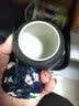 瓷牌茗茶具（cipaiming teaset）旅行茶具套装户外便携式陶瓷快客杯一壶四杯办公室功夫茶壶泡茶 黑古茗一壶三杯+茶叶罐+便携包 实拍图