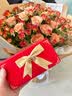 青苇七夕节求婚表白仪式感折叠红包送老婆女生生日礼物1314款18卡位 实拍图