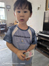 迪士尼（DISNEY）男童速干短袖T恤防晒高弹六一儿童节半袖上衣25夏DB421BE13灰110 实拍图