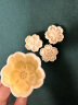 杰凯诺（Jekero）中秋月饼模具 绿豆糕压膜 樱花4花冰皮月饼模具 50g4花片 晒单实拍图
