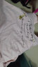 真维斯（JEANSWEST）短袖t恤女夏季2025柔软纯棉正肩印花打底衫内搭上衣女灰粉短TXL 实拍图