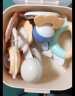 英氏（YEEHOO）手摇铃礼盒0-6个月婴儿玩具新生儿见面礼物牙胶沙锤满月宝宝玩具 晒单实拍图