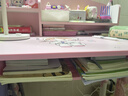 optalent儿童学习桌书桌小学生写字桌台男女孩子课桌椅套装简约组合可升降 勤学公主粉70cm桌面/多分区收纳 实拍图