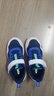 特步童鞋儿童休闲运动鞋男童女童中大童透气防滑弹力休闲运动跑步鞋 深邃蓝/里昂蓝/新白色 【密网款】 34 码 实拍图