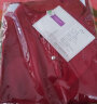 筱岚 POLO领长袖T恤女修身翻领2022新款纯色棉质打底衫 酒红色 2XL(125-135斤) 晒单实拍图