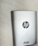 惠普（HP）1TB 战移动固态硬盘 2000MB/s高性能读写Type-C便携差旅高速传输 外接手机直连迷你硬盘 银色 实拍图