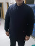 啄木鸟爸爸冬装棉衣加绒加厚冬季男士外套爷爷棉服内胆中老年人小棉袄 藏青色 L 实拍图