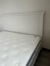 沐眠美式实木床双人床1.8米2米 现代简约家用主卧大婚床ZY-851白 1.8 实拍图