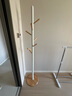 林氏家居实木衣帽架落地卧室北欧简约挂衣服架【拼色】LS176G1-E衣帽架 实拍图
