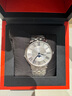 天梭（TISSOT）【官方授权店】手表 新款卡森臻我系列1853时尚商务石英情侣对表 月相白盘钢带 实拍图