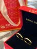 中国黄金（CHINA GOLD）黄金戒指男女足金莫比乌斯托帕石情侣对戒情人节生日礼物送男女友 【共渡爱河情侣对戒】约3.8g+品牌礼盒 实拍图
