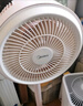 康佳（KONKA）空气循环扇电风扇家用电扇八字摇头小风扇轻音大风量落地扇遥控风扇立式节能低躁KXHS-1702S-P 实拍图