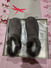 红蜻蜓雪地靴女秋冬时尚短靴百搭羊毛棉靴防滑加厚女棉鞋WLC43471灰色37 实拍图