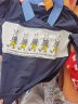 米娅琳 产后哺乳衣上衣外出服春秋季长袖喂奶衣时尚哺乳期卫衣春装新款 蓝色（春秋款） M（适合105-120斤） 晒单实拍图