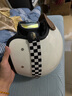 AGV X70头盔摩托车机车复古男女骑行3/4盔四季通用电动车安全帽 WHITE XL（适合60-62头围） 实拍图