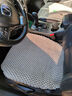 鑫天缘手工编织纯亚麻汽车坐垫单片夏季凉垫四季通用三件套前排单垫透气 手编A款（三件套） 实拍图