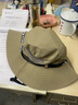 酒风学长帽子男夏季渔夫帽男款遮阳防晒平顶盆帽户外钓鱼丛林登山防紫外线 卡其 实拍图