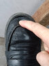 品牌断码真皮软底单鞋女防滑休闲小皮鞋一脚蹬懒人乐福鞋女百搭舒 黑色 40 实拍图