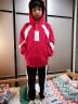卡瓦拉（KAWALA）童装男女童套装儿童春秋装运动休闲拉链外套幼儿园小学生校服班服 红色两件套 140码（建议身高130CM） 实拍图