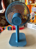 库思特 (kusite) 小风扇静音网红台式迷你电风扇小台扇办公室桌面学生床头大风力usb小风扇 白色 M11b风扇 实拍图