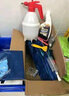 菲享 空调清洗罩空调清洁工具套装通用新款加厚挂式接水罩空调室内机清洗罩胶布袋清洗空调接水袋家用 【升级加厚，双面防水，无需护布款】1-2匹(中号) 【豪华套装：清洗罩+3米软管+清洗剂+三种刷子】 实拍图