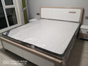 实盛美 床 实木床轻奢双人床现代简约高箱储物床婚床 床+天丝乳胶床垫+2柜 1.8米*2.0米箱框款 实拍图