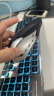 前行者X7S无线键盘鼠标套装真机械手感键盘可充电静音台式笔记本电脑电竞游戏办公打字通用蓝牙键鼠外设 金属黑【蓝光】无线套装 实拍图