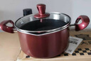 炊大皇（COOKER KING） 汤锅不粘锅煮锅家用双耳烧汤煮面锅汤锅火锅燃气电磁炉通用 汤锅 20cm 实拍图
