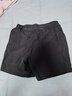 迪卡侬（DECATHLON）显瘦阔腿短裤速干凉感吸湿裤男运动透气宽松训练健身跑步FICM A款黑色-后部拉链口袋 (新旧随机) M 实拍图