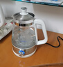 容声（RONGSHENG）容声（RONGSHENG） 煮茶器养生壶烧水壶黑茶蒸汽喷淋式玻璃壶304不锈钢电热水壶全自动电煮茶壶器 白色四挡调控【保温款】 1L 实拍图