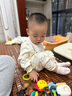 G.DUCKKIDS小黄鸭婴儿秋衣套装全棉高腰护肚秋裤男女宝宝长袖分体睡衣 good熊 90 cm 实拍图