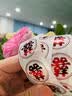 迪普尔结婚不干胶喜字贴500贴红包喜糖盒信封口贴小喜字鸡蛋苹果杯子贴 实拍图