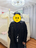 汉尼（HANY）德式战壕风衣男外套男士英伦风切尔西军大衣黑色大衣长款男装秋季 特洛斯黑 2XL (54) 【建议190-210斤】 实拍图