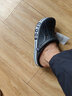 卡骆驰（crocs）洞洞鞋男鞋女鞋 25夏季新款运动鞋平底沙滩鞋透气情侣凉鞋拖鞋子 热推款-黑白配 42-43 (270mm) 实拍图