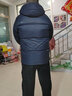 鸭鸭（YAYA）羽绒服男士短款面包服2025年新款休闲保暖加厚极寒冬季外套ZL 丹青色-YE5B700402D 3XL /190 实拍图