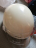 雅迪电动车新国标3C头盔 电瓶车头盔摩托车自行车头盔四季男女通用 3C新国标头盔 米色（赠品茶色短镜片） 实拍图