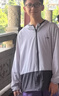 李宁骑行防晒衣男女夏季防紫外线冰丝薄款透气连帽防晒服户外外套 实拍图
