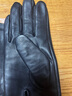 曼查斯特 山羊皮手套男单层冬季无内里单皮男士开车触屏真皮手套 黑色触屏[裸皮无里] M 实拍图