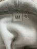 Gap男女装印花字母logo抓绒连帽卫衣休闲660128外套 灰色 165/88A(S) 亚洲尺码 实拍图