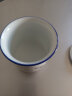 拜杰（Baijie）陶瓷杯马克杯茶缸子仿搪瓷杯子茶杯复古茶缸杯子400ML 实拍图