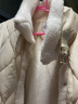 森马（Semir）棉服女中长款宽松立领简约2023冬季气质收腰棉袄时尚109723112001 晒单实拍图