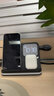 aresh无线充电器四合一多功能时钟床头闹钟小夜灯适用苹果16 15手机apple watch耳机S10 ultra2手表支架 黑色【时钟｜闹钟｜夜灯】 配快充头+充电线【适用于苹果手表】 实拍图