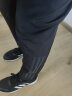 阿迪达斯 （adidas）夏季速干裤子男裤夏季新款运动裤男裤梭织透气跑步篮球长裤 黑色 L 晒单实拍图