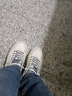 意尔康男鞋秋冬新款百搭鞋子男休闲鞋运动舒适板鞋男士一脚蹬皮鞋小白鞋 米白E53304326 建议拍大一码 40 运动鞋尺码 实拍图