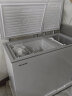 美菱（MeiLing）220升低霜家用冰柜商用两用冷藏冷冻双箱双温小冷柜 一级能效母婴母乳大容量冰箱BCD-220DT 实拍图