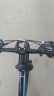 沃雷顿（VORLAD）山地自行车红日300机械碟刹禧玛诺24速26寸铝合金车架可锁死前叉 深蓝黑27.5*17寸（身高170-185） 实拍图