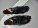 玩累了的孩子！前行吧！Country Boots 固特异手工德比行者绅士皮鞋 泰庆油蜡皮黑色A0# 44 实拍图