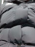 斯凯奇（Skechers）运动羽绒服男女同款耐脏紧身防寒棉服冬季保暖防风立领外套 碳黑 L 实拍图