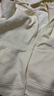真维斯（Jeanswest）外套女连帽开衫卫衣女装春秋冬季新款宽松休闲潮流韩版学生上衣服 米色 纯色 L 实拍图